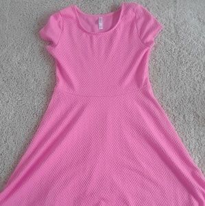 Gently worn bubble gum pink dress
